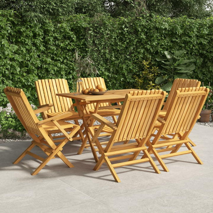 Gartenstühle 2 Stk. Klappbar 61X67X90 Cm Massivholz Teak