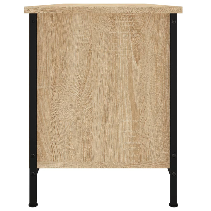 Tv-Schrank Mit Türen Sonoma-Eiche 102X35X45 Cm Holzwerkstoff