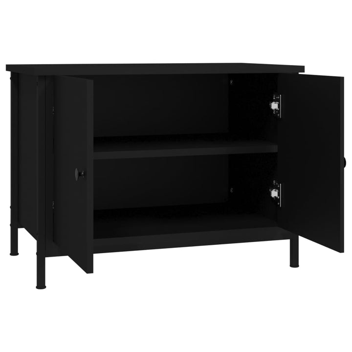 Tv-Schrank Mit Türen 60X35X45 Cm Holzwerkstoff