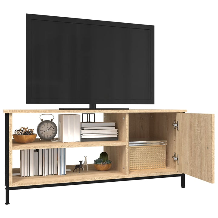 Tv-Schrank Sonoma-Eiche 100X40X45 Cm Holzwerkstoff