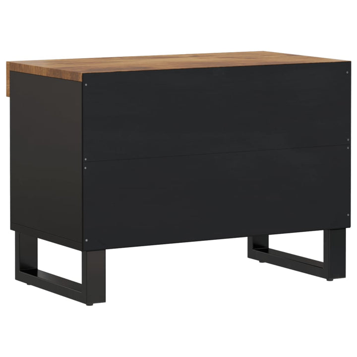 Tv-Schrank 60X33X43,5 Cm Massivholz Mango