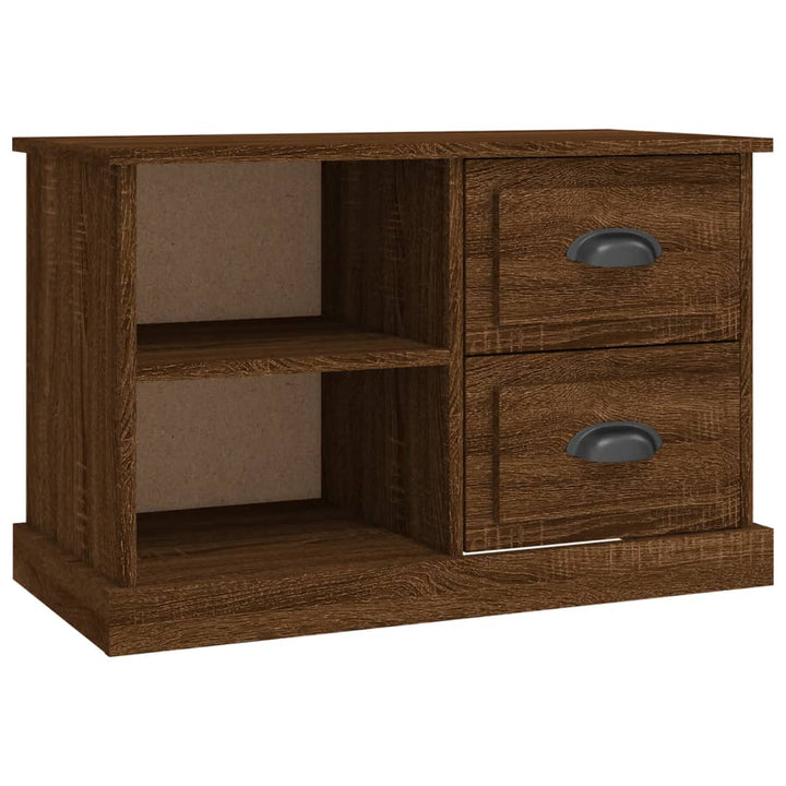 Tv-Schrank Braun Eichen-Optik 73X35,5X47,5 Cm Holzwerkstoff