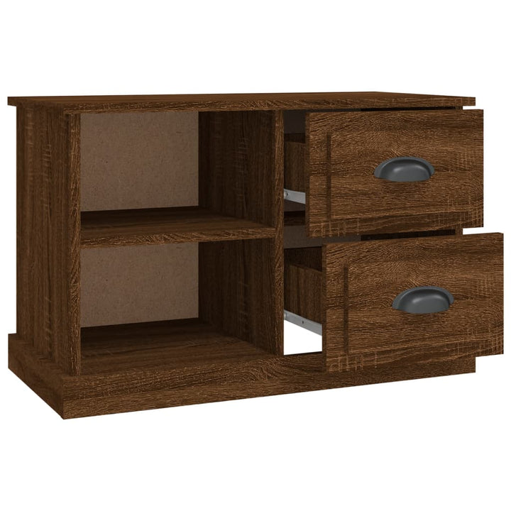 Tv-Schrank Braun Eichen-Optik 73X35,5X47,5 Cm Holzwerkstoff