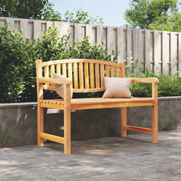 Gartenbank 149,5X60X90 Cm Massivholz Teak