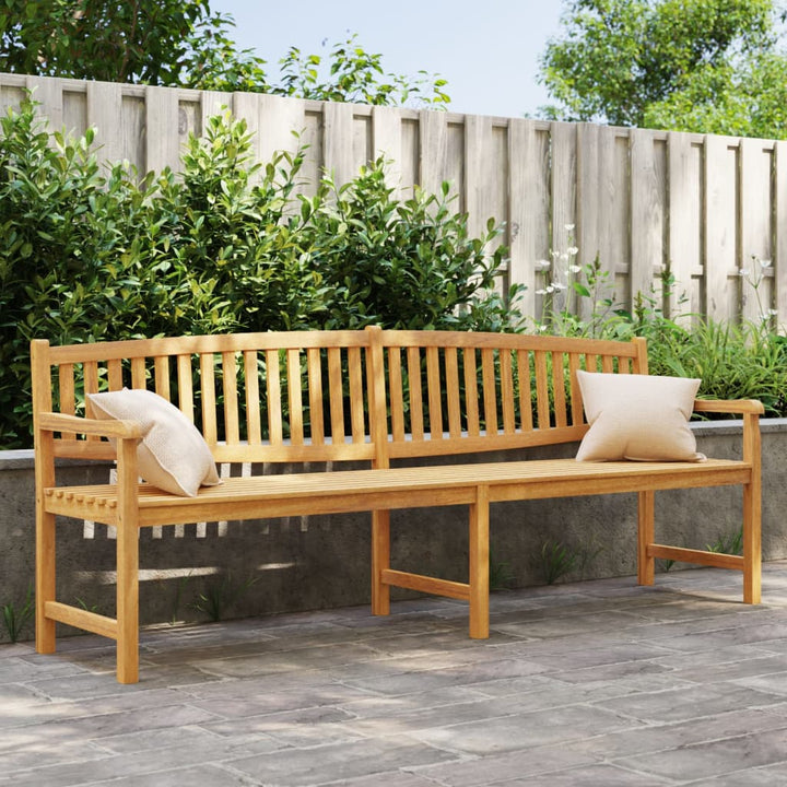 Gartenbank 149,5X60X90 Cm Massivholz Teak