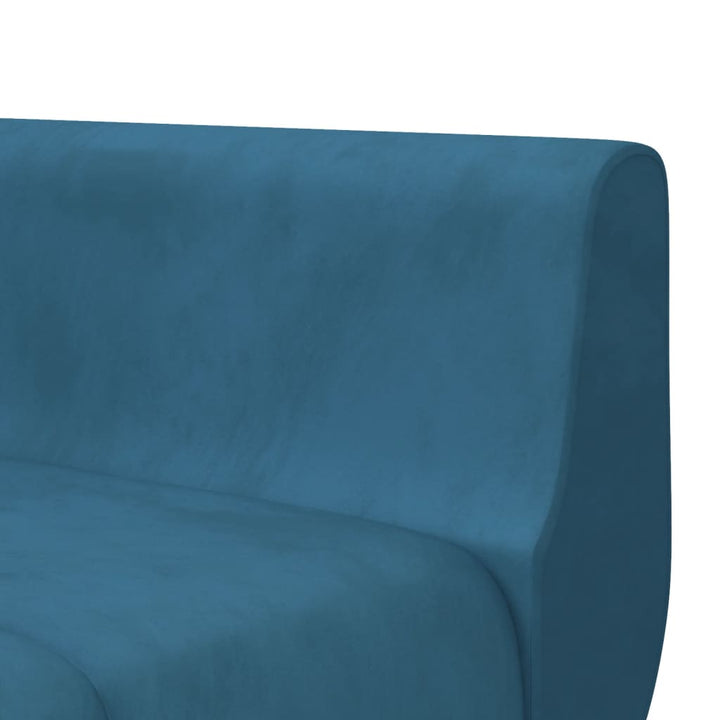 Schlafsofa In L-Form 275X140X70 Cm Samt