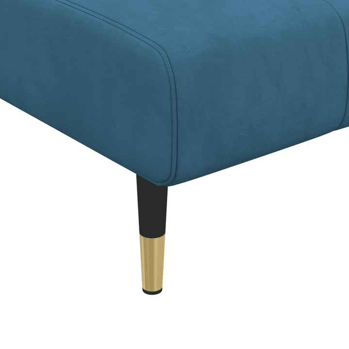 Schlafsofa In L-Form 275X140X70 Cm Samt