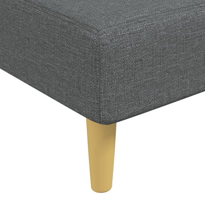 Schlafsofa In L-Form 279X140X70 Cm Stoff