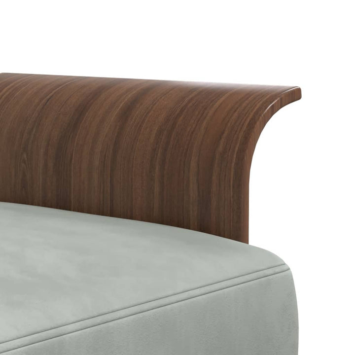 Schlafsofa In L-Form 279X140X70 Cm Samt