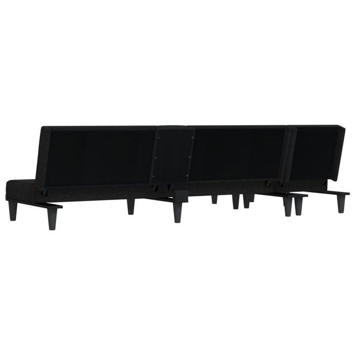 Schlafsofa In L-Form 255X140X70 Cm Stoff