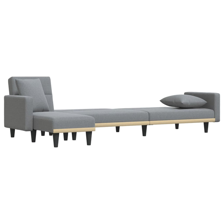 Schlafsofa In L-Form 275X140X70 Cm Stoff