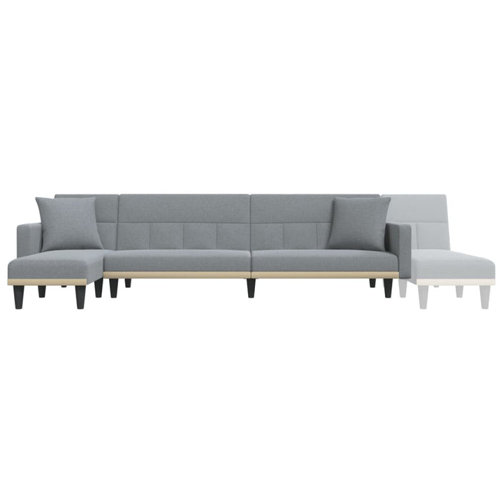 Schlafsofa In L-Form 275X140X70 Cm Stoff