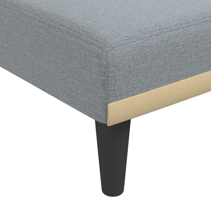 Schlafsofa In L-Form 275X140X70 Cm Stoff