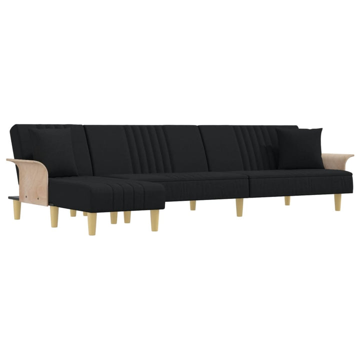 Schlafsofa In L-Form 279X140X70 Cm Stoff