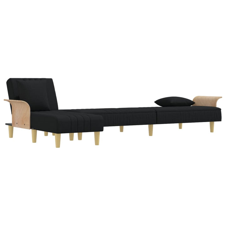 Schlafsofa In L-Form 279X140X70 Cm Stoff