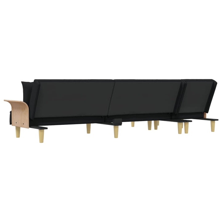 Schlafsofa In L-Form 279X140X70 Cm Stoff