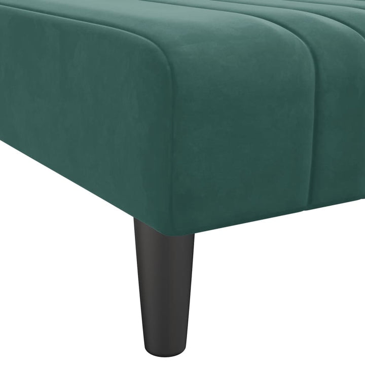 Schlafsofa In L-Form 260X140X70 Cm Samt