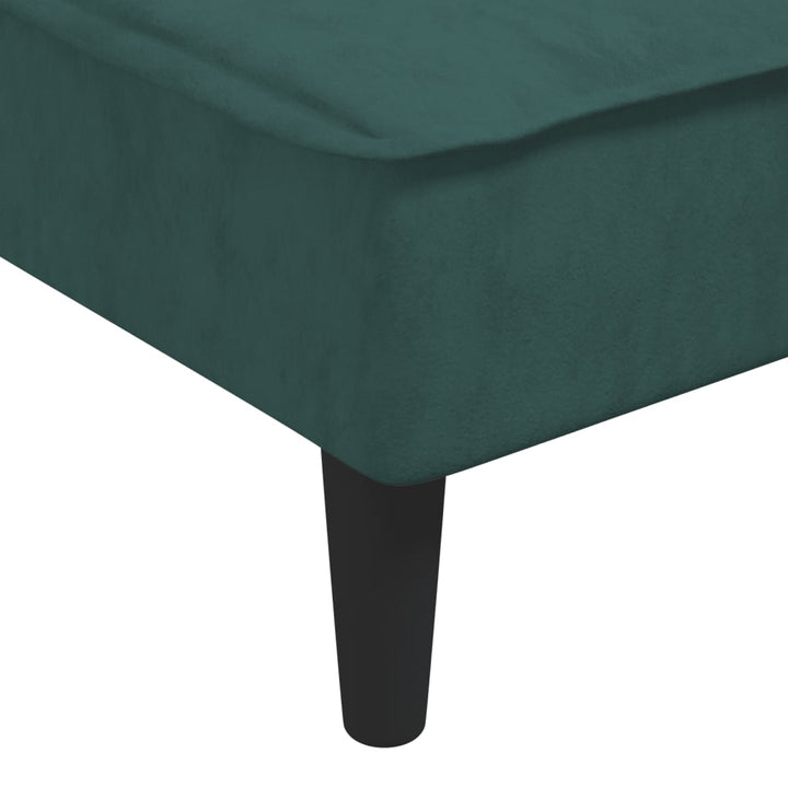 Schlafsofa In L-Form 255X140X70 Cm Samt