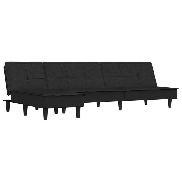 Schlafsofa In L-Form 255X140X70 Cm Stoff