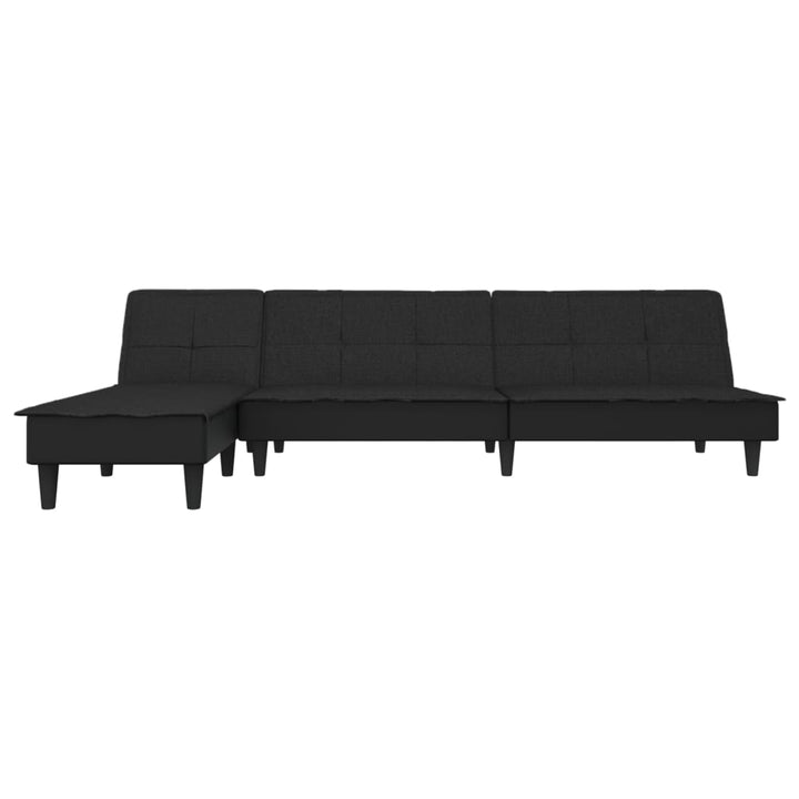 Schlafsofa In L-Form 255X140X70 Cm Stoff