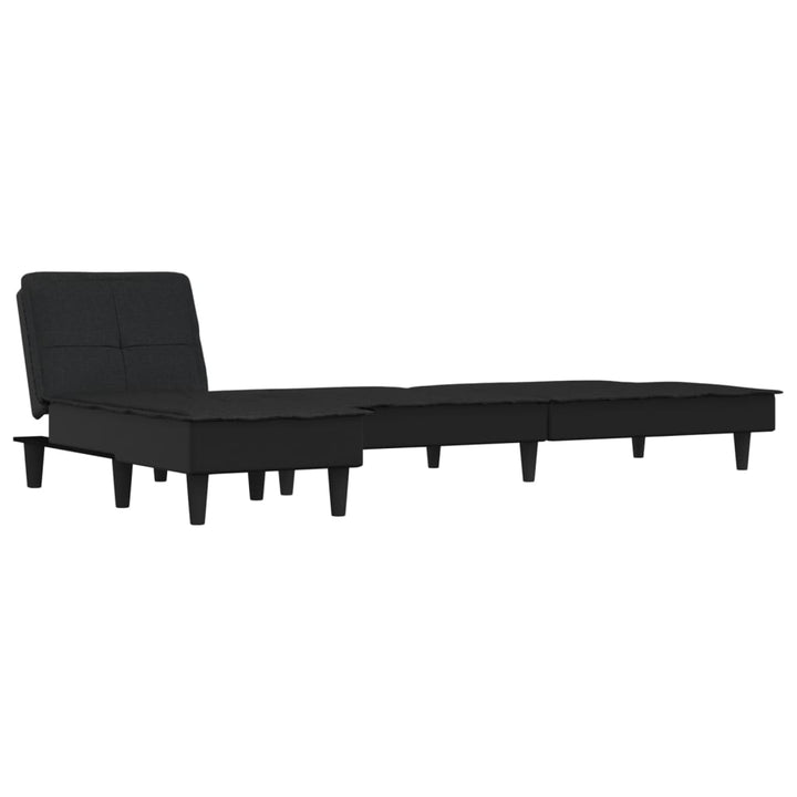 Schlafsofa In L-Form 255X140X70 Cm Stoff