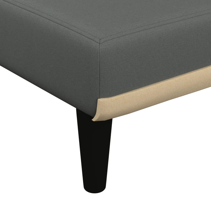 Schlafsofa In L-Form 260X140X70 Cm Stoff