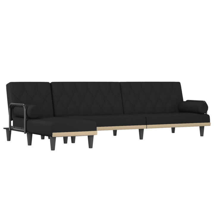 Schlafsofa In L-Form 260X140X70 Cm Stoff