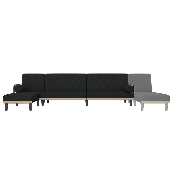 Schlafsofa In L-Form 260X140X70 Cm Stoff