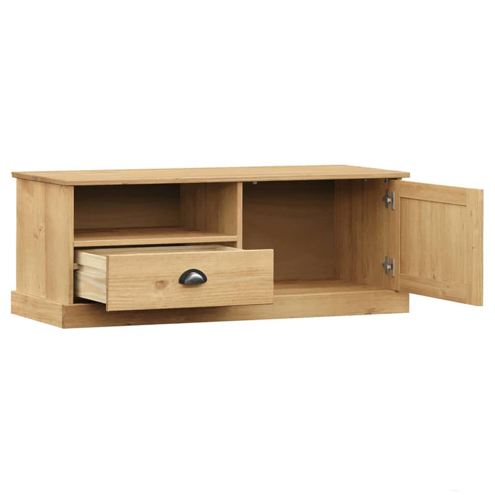 Tv-Schrank Vigo 106X40X40 Cm Massivholz Kiefer