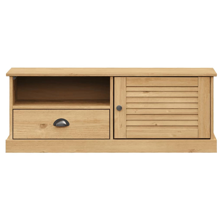 Tv-Schrank Vigo 106X40X40 Cm Massivholz Kiefer