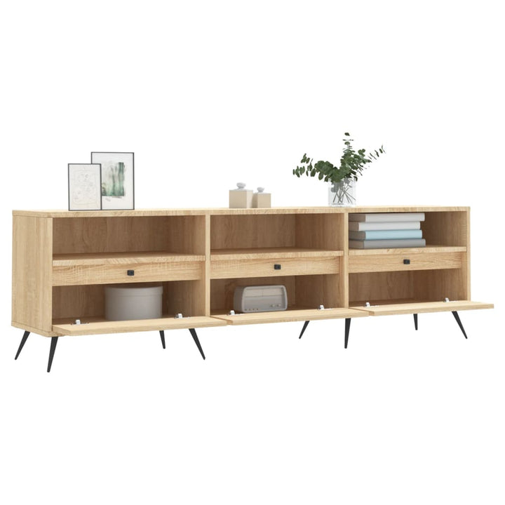 Tv-Schrank Sonoma-Eiche 150X30X44,5 Cm Holzwerkstoff