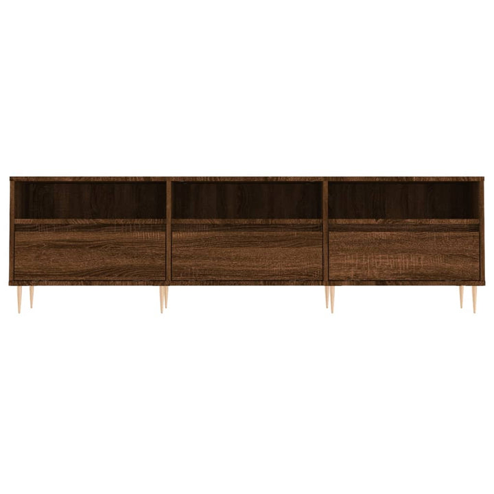 Tv-Schrank Braun Eichen-Optik 150X30X44,5 Cm Holzwerkstoff