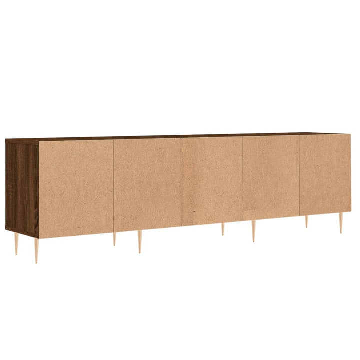 Tv-Schrank Braun Eichen-Optik 150X30X44,5 Cm Holzwerkstoff