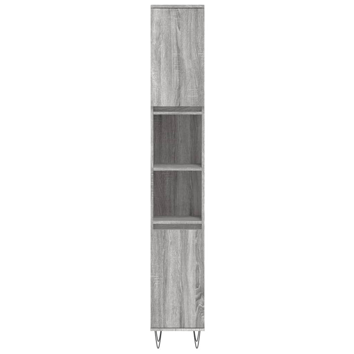 Badschrank 30X30X190 Cm Holzwerkstoff