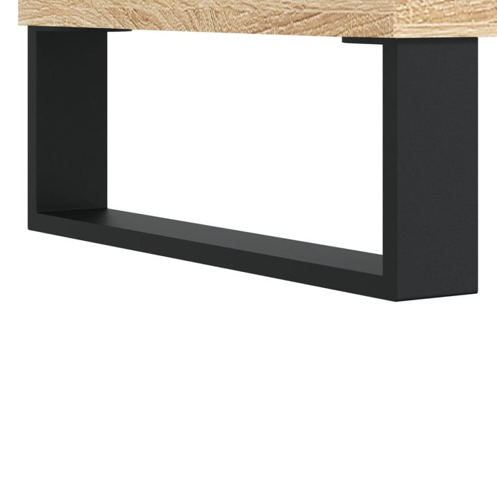 Badschrank Sonoma-Eiche 30X30X100 Cm Holzwerkstoff