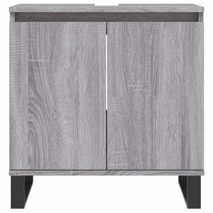 Badschrank 58X33X60 Cm Holzwerkstoff