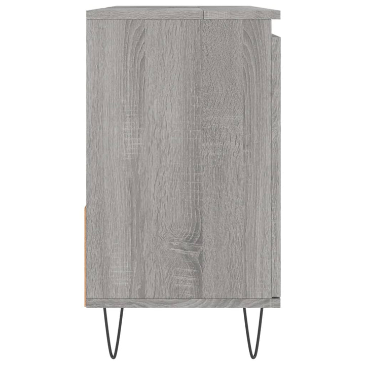 Badschrank 65X33X60 Cm Holzwerkstoff