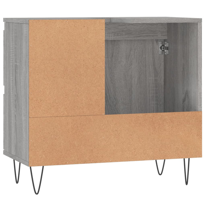 Badschrank 65X33X60 Cm Holzwerkstoff