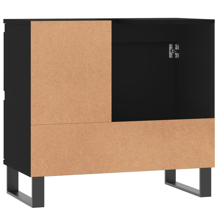 Badschrank 65X33X60 Cm Holzwerkstoff