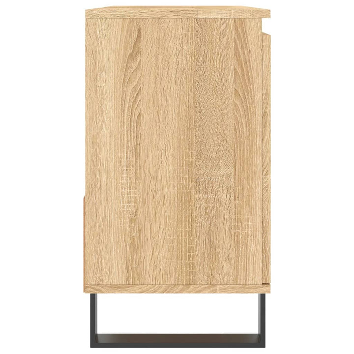 Badschrank Sonoma-Eiche 65X33X60 Cm Holzwerkstoff