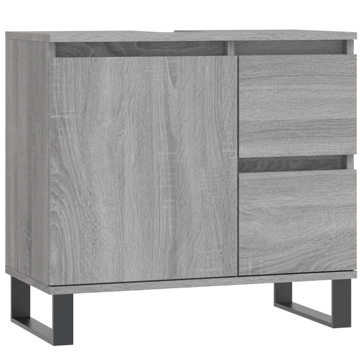 Badschrank 65X33X60 Cm Holzwerkstoff