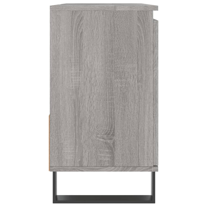 Badschrank 65X33X60 Cm Holzwerkstoff