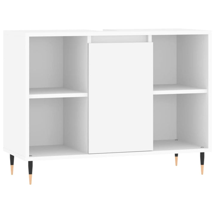 Badschrank 80X33X60 Cm Holzwerkstoff