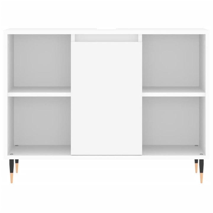 Badschrank 80X33X60 Cm Holzwerkstoff