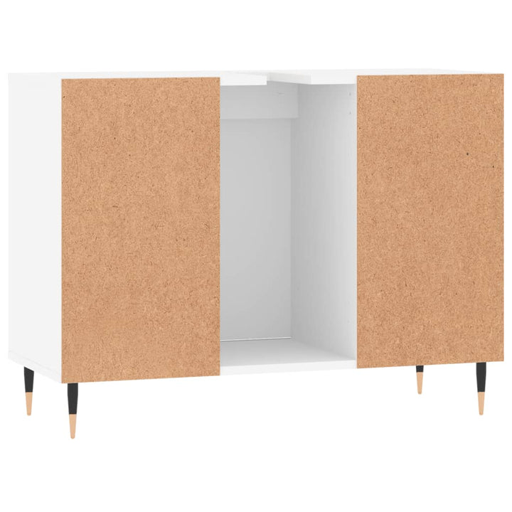 Badschrank 80X33X60 Cm Holzwerkstoff