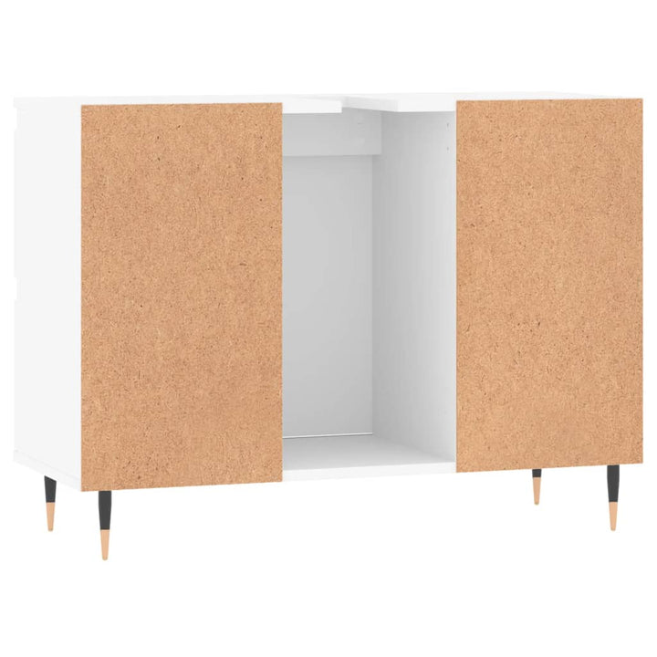 Badschrank 80X33X60 Cm Holzwerkstoff