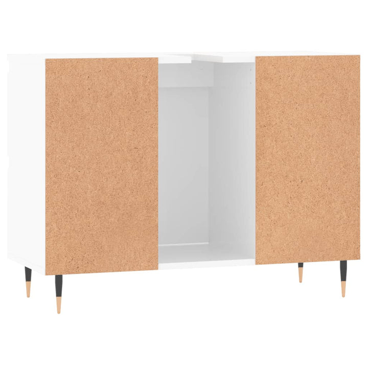 Badschrank 80X33X60 Cm Holzwerkstoff