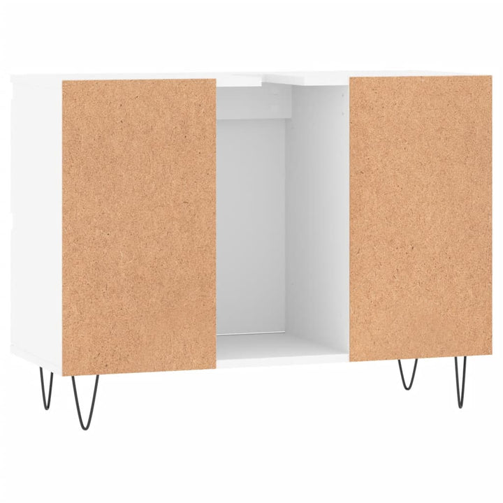 Badschrank 80X33X60 Cm Holzwerkstoff