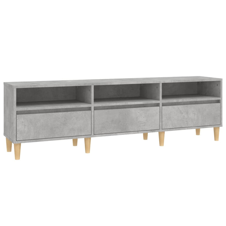 Tv-Schrank 150X30X44,5 Cm Holzwerkstoff Betongrau