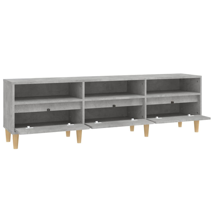 Tv-Schrank 150X30X44,5 Cm Holzwerkstoff Betongrau